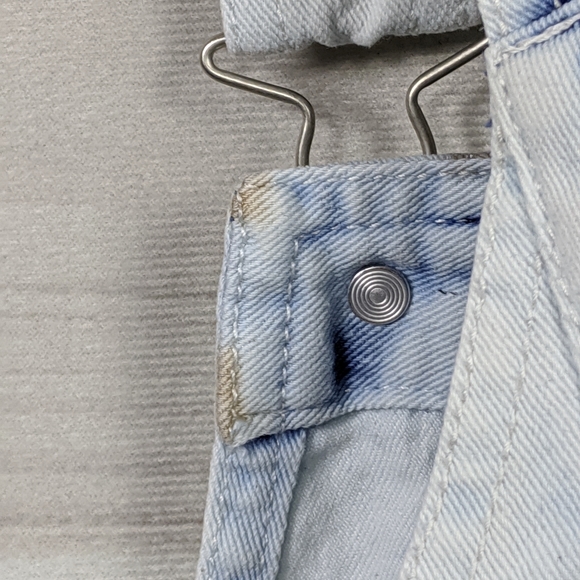 Vtg GIRL'S JORDACHE Denim and Floral Dress - Picture 11 of 15